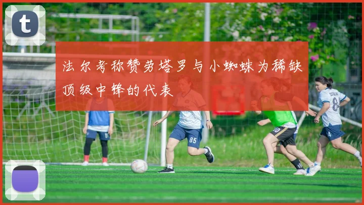 法尔考称赞劳塔罗与小蜘蛛为稀缺顶级中锋的代表